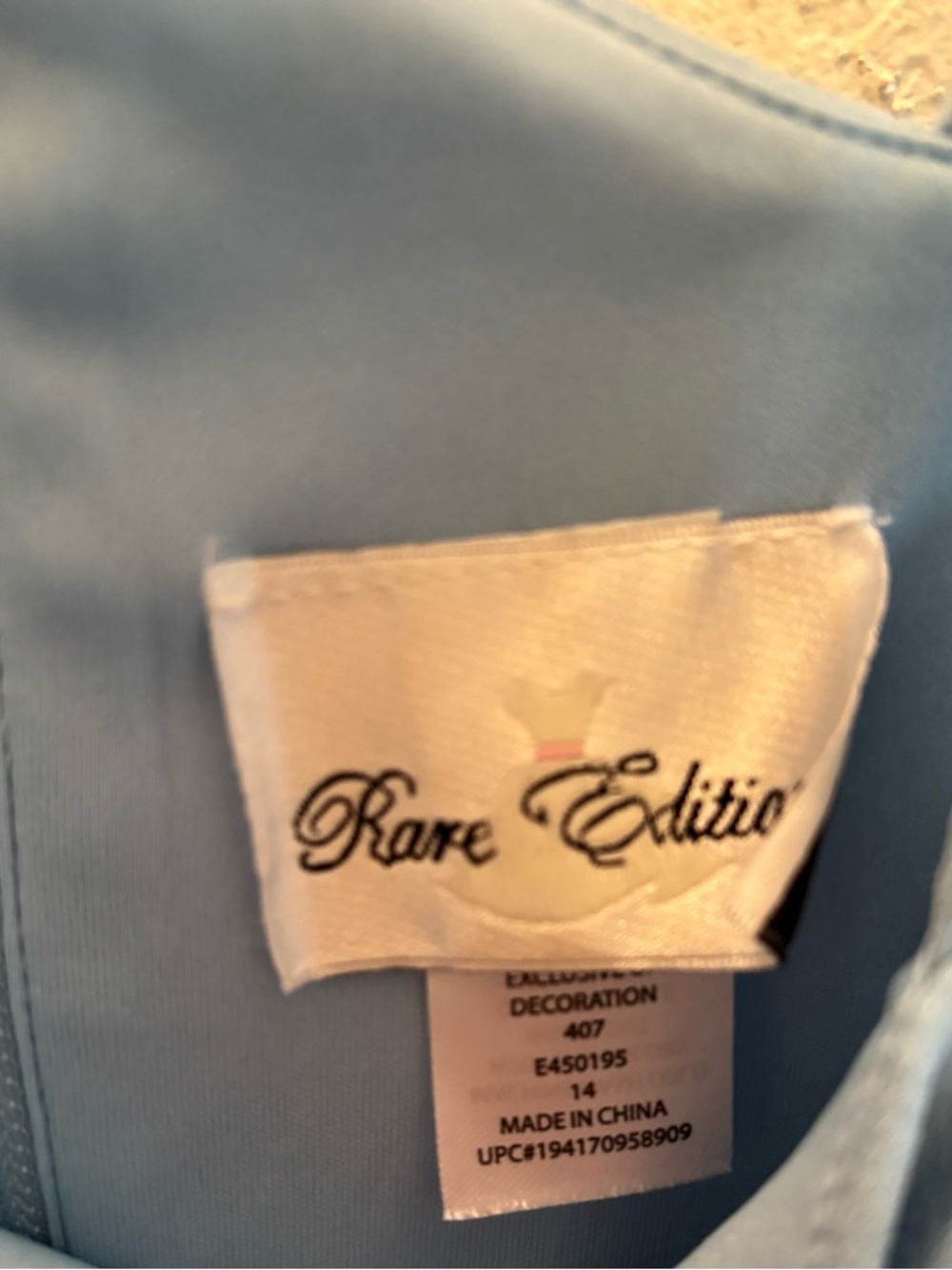 Light Blue Ruffle Midi Dress - Picture 3 of 3